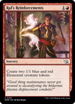 Ral&#39;s Reinforcements 0158 - March of the Machine (FOIL)