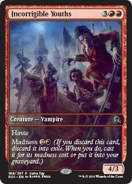 Incorrigible Youths - Game Day Promo Magic: The Gathering Promo Cards (Español)