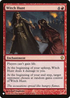 Witch Hunt - The List Reprints (LIST) The List Reprints