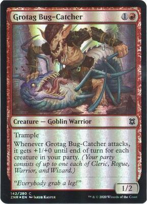 Grotag Bug-Catcher 142/280 - Foil Zendikar Rising Foil Singles