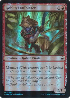 Goblin Trailblazer 182/361 - Foil Commander Legends Foil Singles