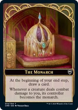 Soldier // The Monarch Double-Sided Token - Commander Legends (Foil) Commander Legends