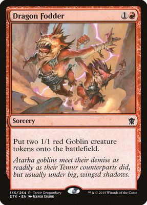 Dragon Fodder - Tarkir Dragonfury Promos (TDP) Tarkir Dragonfury Promos (Español)