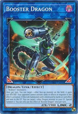 Booster Dragon - SDRR-EN046 - Common 1st Edition Rokket Revolt Singles (espanol)