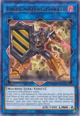 Barricadeborg Blocker - MP20-EN140 - Rare 1st Edition 2020 Mega-Tin: Lost Memories 1st Edition Singles