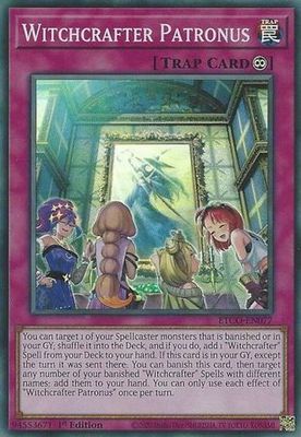 Witchcrafter Patronus - ETCO-EN077 - Super Rare 1st Edition Eternity Code 1st Edition Singles