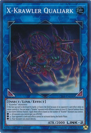 X-Krawler Qualiark - CIBR-EN050 - Super Rare 1st Edition Circuit Break 1st Edition Singles (espanol)