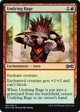 Undying Rage 153/254 - Foil Ultimate Masters Foil Singles