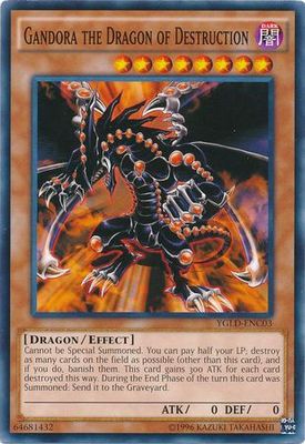 SJ Gandora the Dragon of Destruction - YGLD-ENC03 - Common Unlimited Yugi&#39;s Gadget Deck Unlimited (YGLD-ENC)