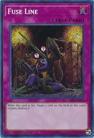 Fuse Line - CIBR-EN078 - Secret Rare 1st Edition Circuit Break 1st Edition Singles (espanol)