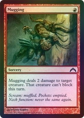 Mugging - Foil Gatecrash Foil Singles