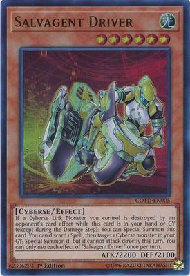 Salvagent Driver - COTD-EN005 - Ultra Rare 1st Edition Code of the Duelist 1st Edition Singles (espanol)