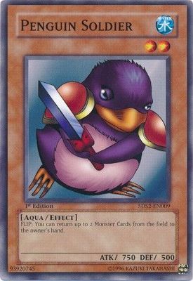 Penguin Soldier - 5DS2-EN009 - Common 1st Edition Starter Deck: 5D&#39;s (2009) [5DS2] 1st Edition Singles