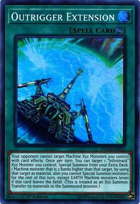 Outrigger Extension - INCH-EN012 - Super Rare 1st Edition The Infinity Chasers Singles