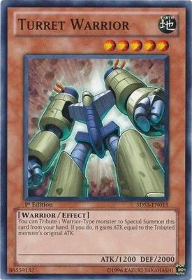 Turret Warrior - 5DS3-EN015 - Common 1st Edition Starter Deck: Duelist Toolbox 1st Edition Singles