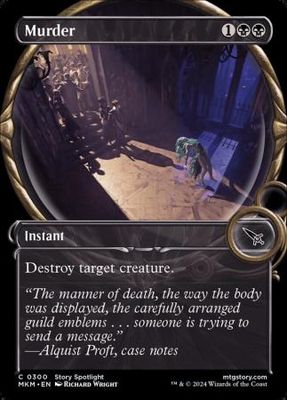 Murder Showcase 0300 Murders at Karlov Manor Collector Booster Singles