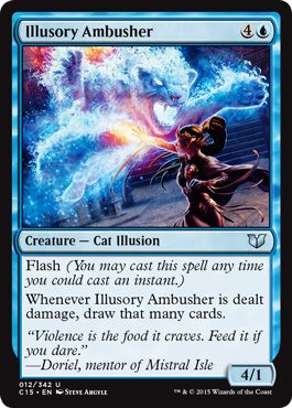 Illusory Ambusher 012/342 Commander 2015 Singles
