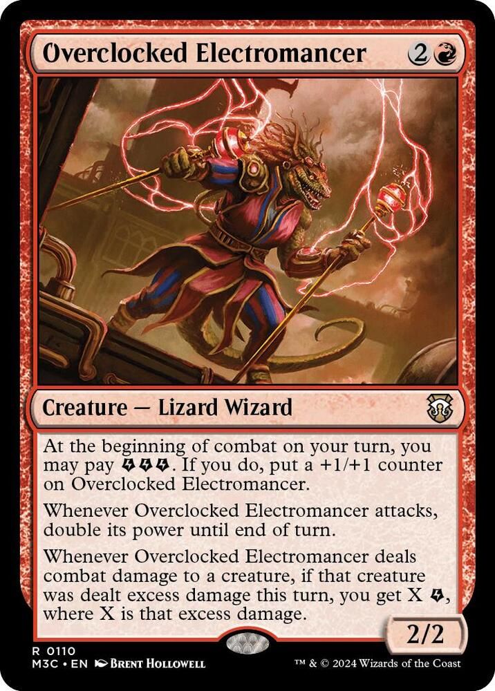 Overclocked Electromancer - Commander: Modern Horizons 3 (M3C) Commander: Modern Horizons 3