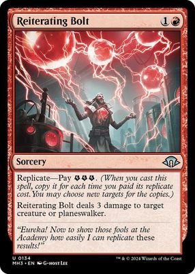 Reiterating Bolt - Modern Horizons 3 (MH3) Modern Horizons 3