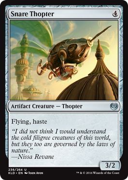 Snare Thopter 236/264 - Kaladesh Singles (Español)