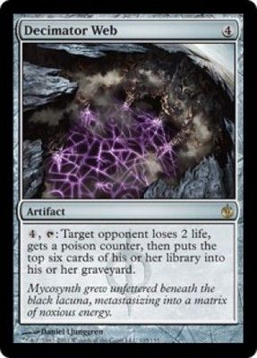Decimator Web Mirrodin Besieged Singles(Español)
