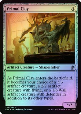 Primal Clay 228/249 - Foil Masters 25 Foil Singles