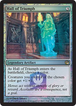 Hall of Triumph - Heroes Path Foil Promo Magic: The Gathering Promo Cards (Español)