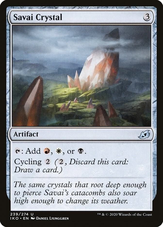 Savai Crystal - Ikoria: Lair of Behemoths (Foil) Ikoria: Lair of Behemoths