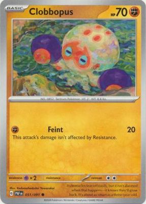 Clobbopus - 051/091 - Common Scarlet &amp; Violet: Paldean Fates Singles