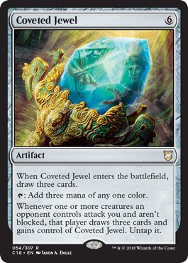 Coveted Jewel 054/307 Commander 2018 Singles