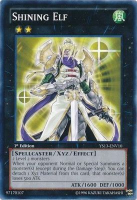 Shining Elf - YS13-ENV10 - Common 1st Edition Starter Deck: Super Starter: V for Victory [YS13]