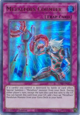 Booby Trap E - WIRA-EN013 - Super Rare 1st Edition Wing Raiders 1st Edition Singles