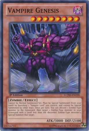 Vampire Genesis - LCJW-EN198 - Common Legendary Collection 4: Joey&#39;s World [LCJW]