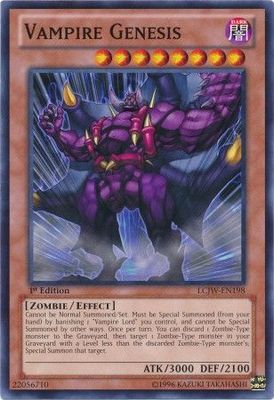 Vampire Genesis - LCJW-EN198 - Common Legendary Collection 4: Joey&#39;s World [LCJW]