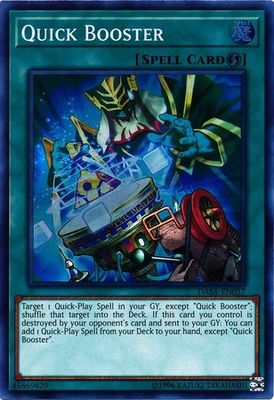 Quick Booster - DASA-EN057 - Super Rare Unlimited Dark Saviors Unlimited Singles