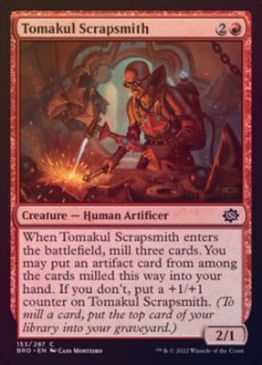 Tomakul Scrapsmith 153/287 - Foil The Brothers&#39; War Foil Singles