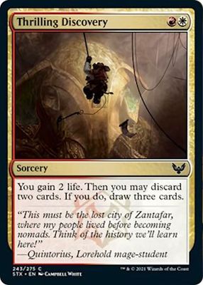 Thrilling Discovery 243/275 - Strixhaven: School of Mages Singles