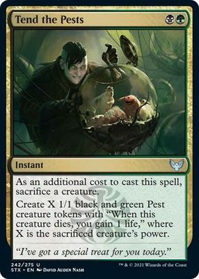 Tend the Pests 242/275 - Strixhaven: School of Mages Singles (Español)