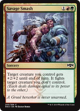 Savage Smash 203/259 Ravnica Allegiance Singles