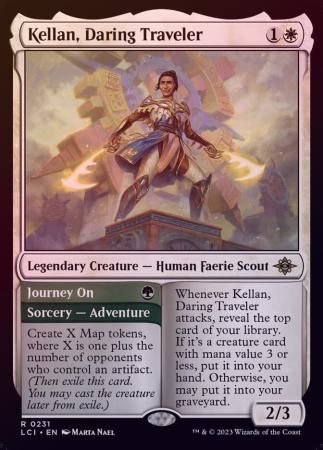 Kellan, Daring Traveler 0231 - The Lost Caverns of Ixalan Singles (Español)