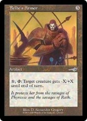 Belbe&#39;s Armor Nemesis Singles