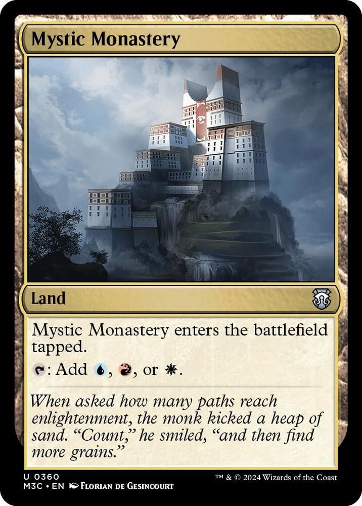 Mystic Monastery - Commander: Modern Horizons 3 (M3C) Commander: Modern Horizons 3