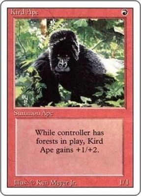 Kird Ape Revised (3rd Edition) (Magic Cards) Singles