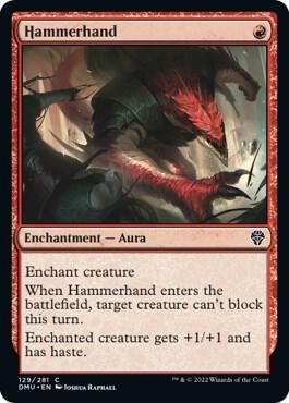 Hammerhand 129/281 - Dominaria United (DMU) (Español)