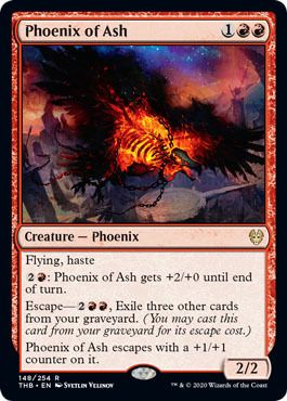 Phoenix of Ash 148/254 Theros: Beyond Death Singles (Español)