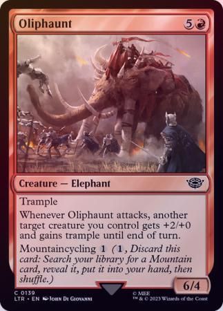 Oliphaunt 0139 - Foil The Lord of the Rings: Tales of Middle-Earth Foil Singles