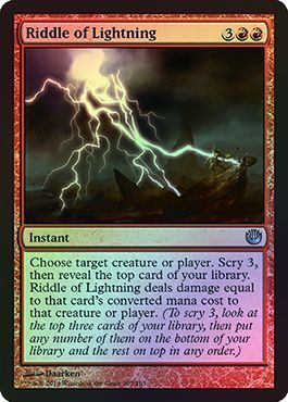 Riddle of Lightning - Foil Journey Into Nyx Foil Singles