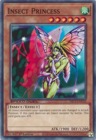 Insect Princess - SBC1-END10 - Common 1st Edition Speed Duel: Streets of Battle City Singles