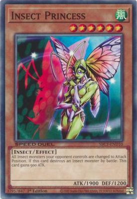 Insect Princess - SBC1-END10 - Common 1st Edition Speed Duel: Streets of Battle City Singles