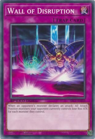 Wall of Disruption - SBC1-ENI33 - Common 1st Edition Speed Duel: Streets of Battle City Singles